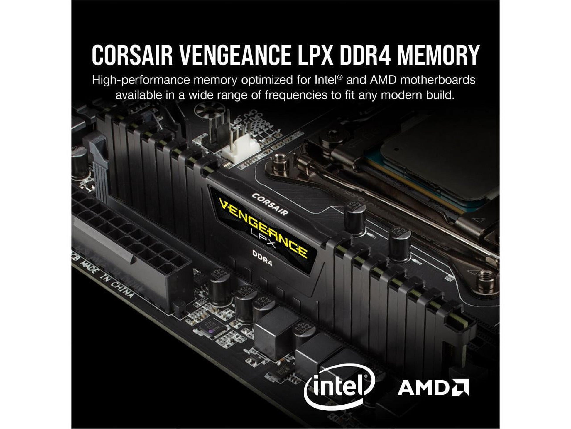 Vengeance LPX 16GB (2 X 8GB) 288-Pin PC RAM DDR4 3600 (PC4 28800) Desktop Memory Model CMK16GX4M2D3600C18